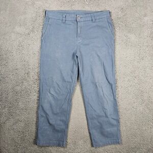 Colorado Clothing Mens Slate Blue Utility Carpenter Pants 36x30 Stretch Cotton